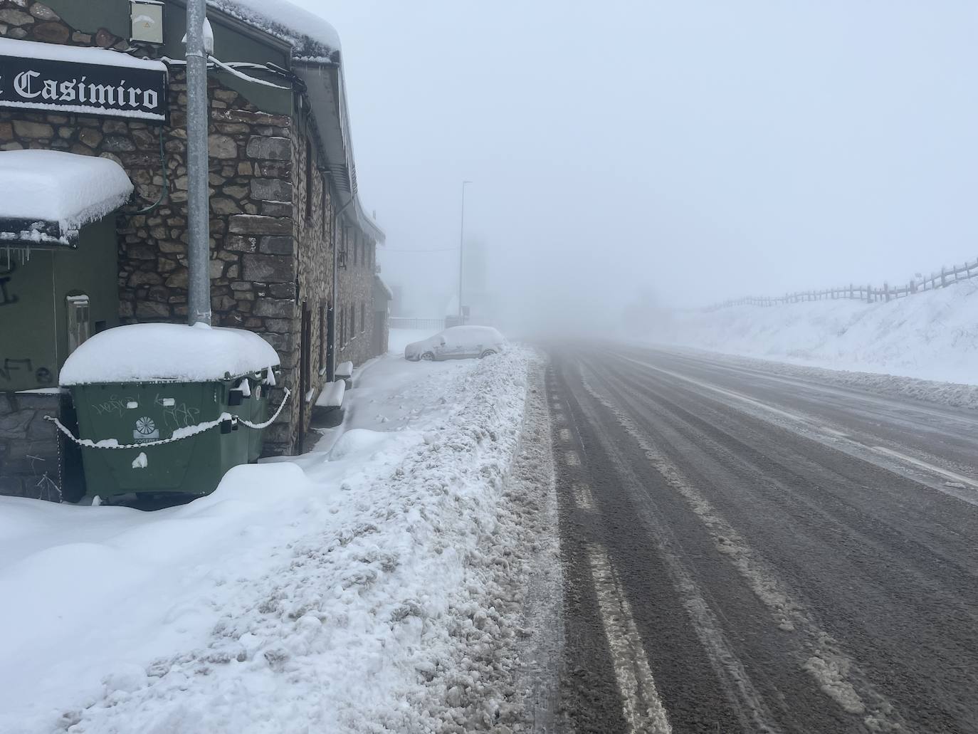 Alerta De Fr O En Asturias Un Manto De Nieve Cubre El Paisaje